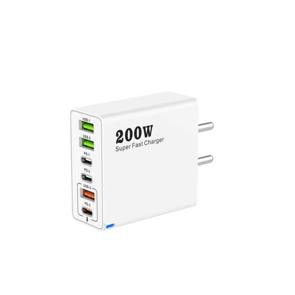 200W PD fast phone charger from QILI factory - China manufacturer