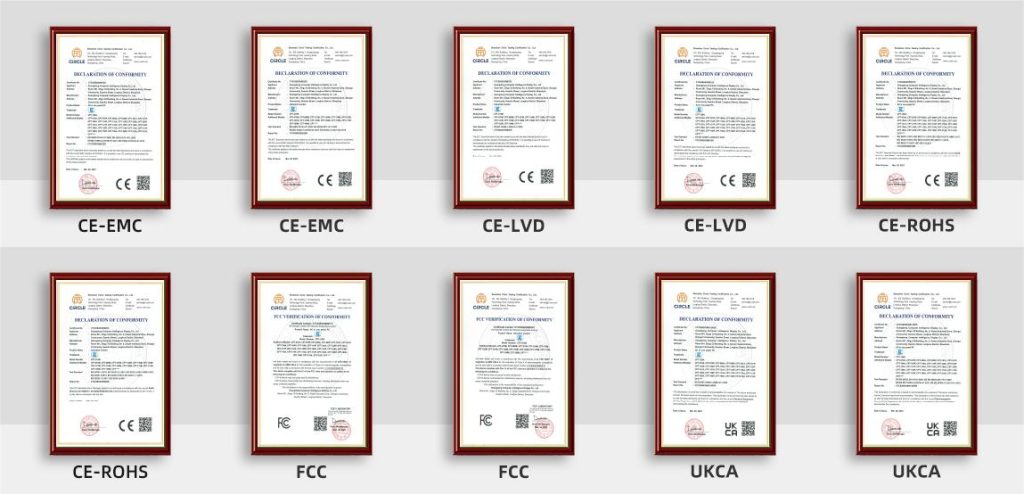 qili power certifications